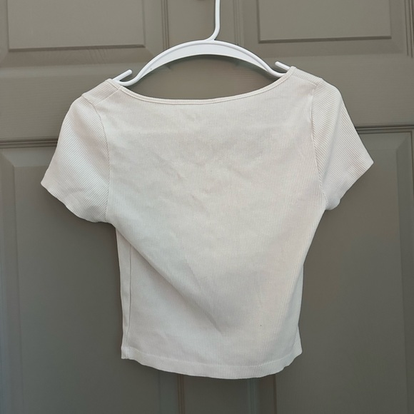 Wild Fable Squared Neck T-Shirt - Picture 2 of 3